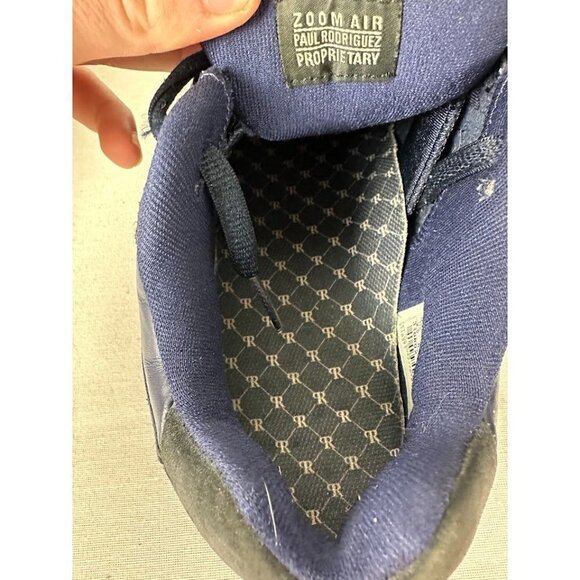 Nike SB Paul Rodriguez Zoom Air Low Sz 9.5m 310802-411 Dunks Obsidian/white Prod - Picture 4 of 12